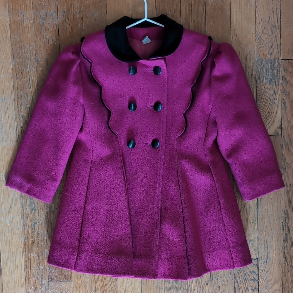 Vintage Rothschild Fuschia Coat